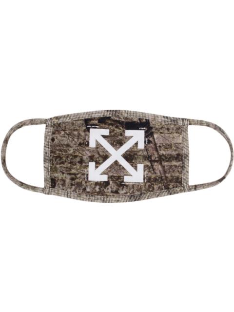 OFF-WHITE Camouflage Face Mask (SS19) Camo/White