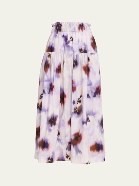 Jayden Floral A-Line Skirt