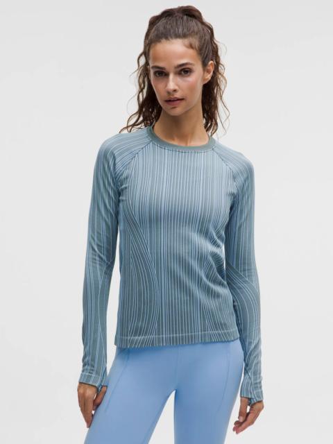 Rest Less Variegated Ribbed Pullover