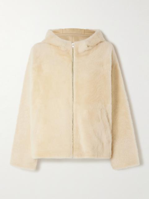 Hooded Shearling Jacket