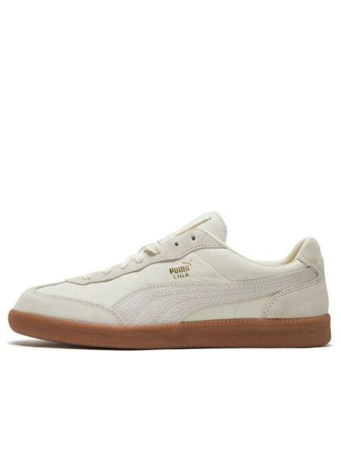 PUMA Liga Leather Shoe Beige 364597-01