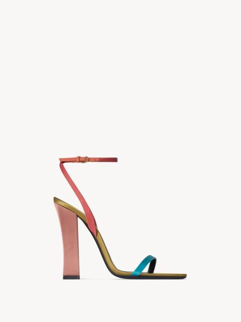 DOMINIQUE SANDALS IN SATIN CREPE