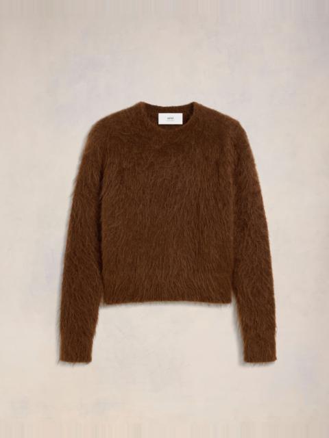 ALPACA MOHAIR BRUSHED SWEATER