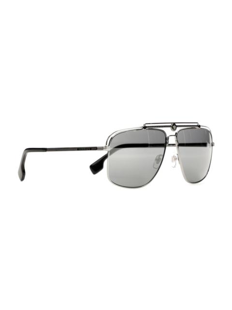 Versace Square Sunglasses Silver (VE2242-10016G)