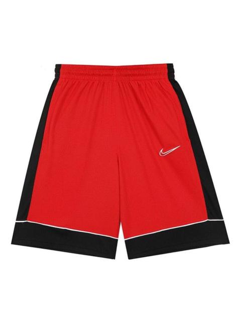 Nike Dri-Fit Basketball Shorts 'Red Black' BV9453-657