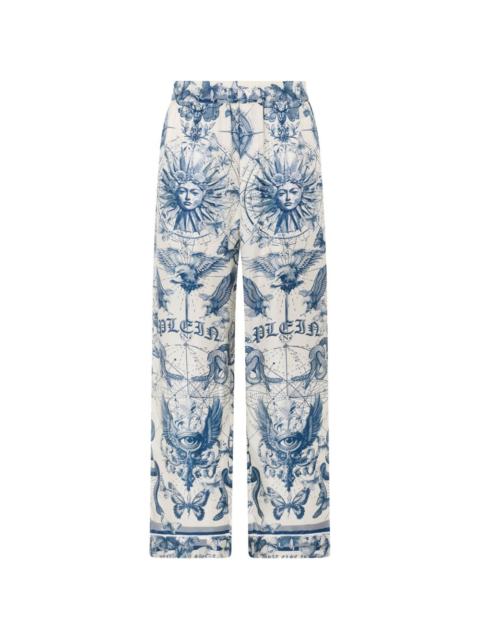 printed trousers