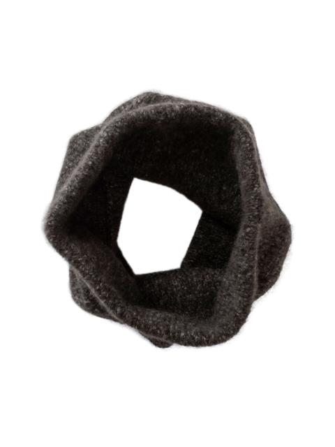 Cashmere Bouclé Grey Snood