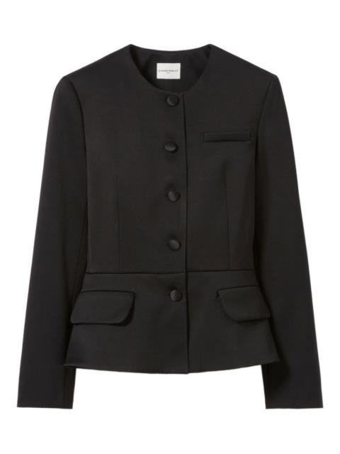 button-front jacket