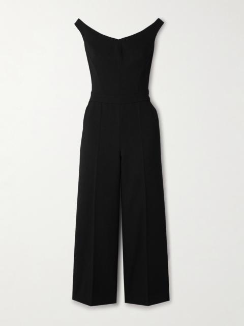 Rhodes Paneled Crepe Jumpsuit