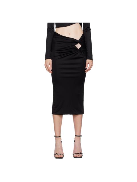 Black Dua Lipa Edition Midi Skirt