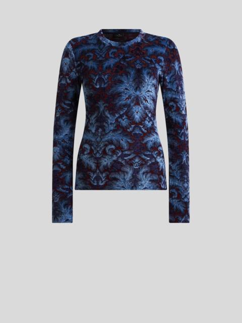 CHENILLE JACQUARD TOP