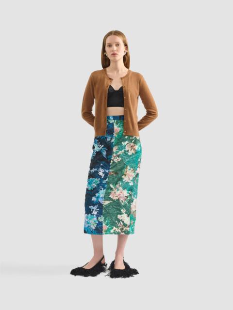 CASHMERE CREW NECK CARDIGAN