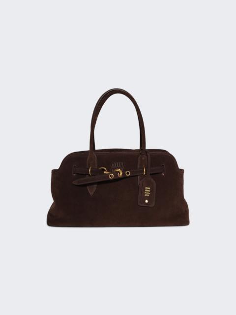 Aventure Suede Bag Brown