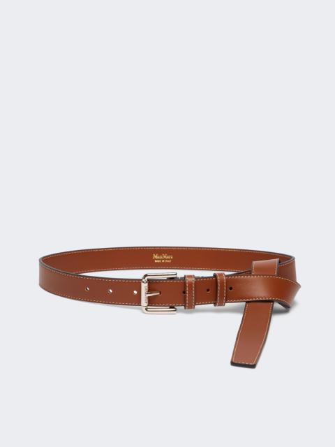 NEWBUCKLE35LONG Leather belt