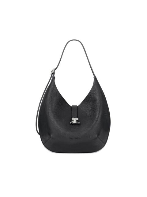 logo-buckle shoulder bag
