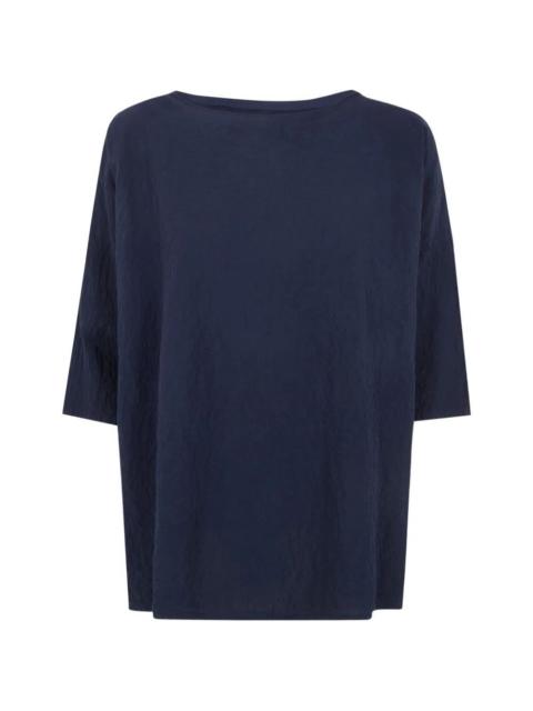 LABO. ART Franca Rock Cotton Round Neck Sweater