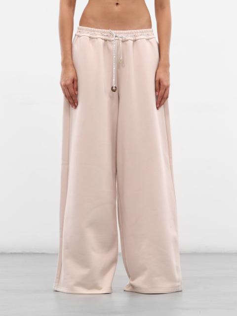 Seashell Ribbon Baggy Wide Sweatpants