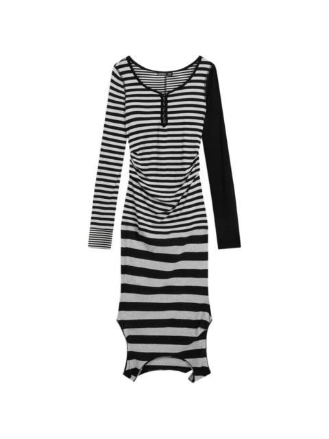 striped convertible hook top