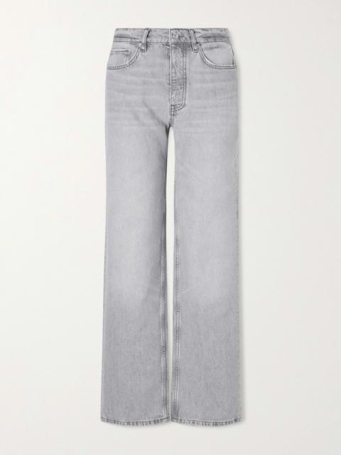 Hugh Mid-rise Wide-leg Jeans