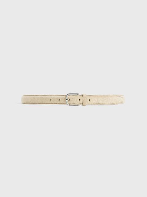 Pony hair belt sand