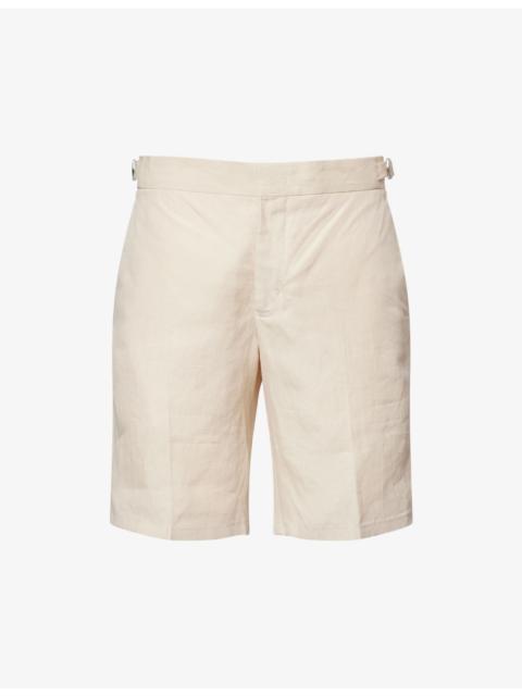 Norwich Slim-Fit Linen Shorts
