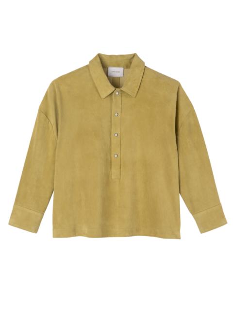 Polo shirt Pistachio - Leather