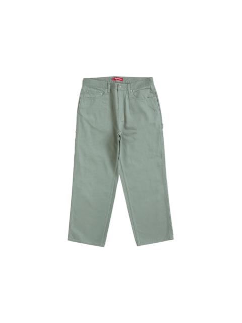 Supreme Denim Painter Pant Mint