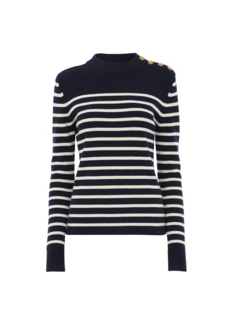 SAILOR SWEATER IN WOOL & CASHMERE KNIT
