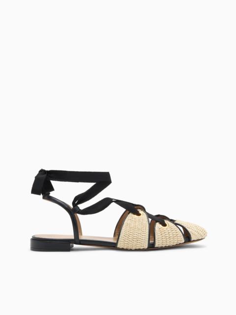 Artemis Eyelet Detail Flat