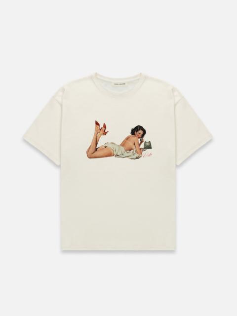 Pin Up I Vintage White T-Shirt