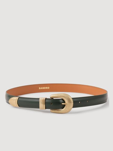 LEATHER BELT