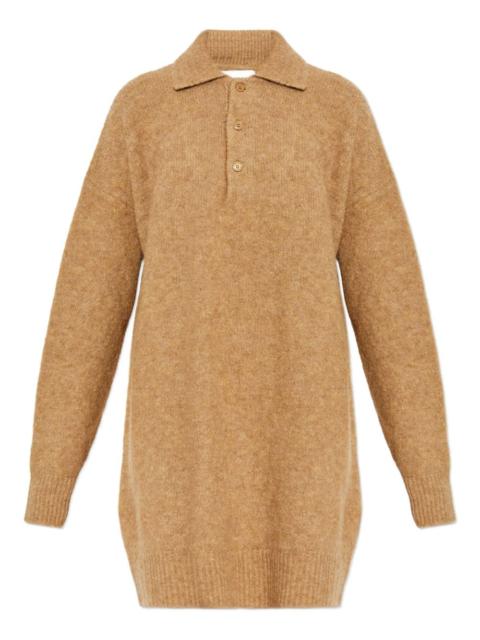 Buttoned collared dress