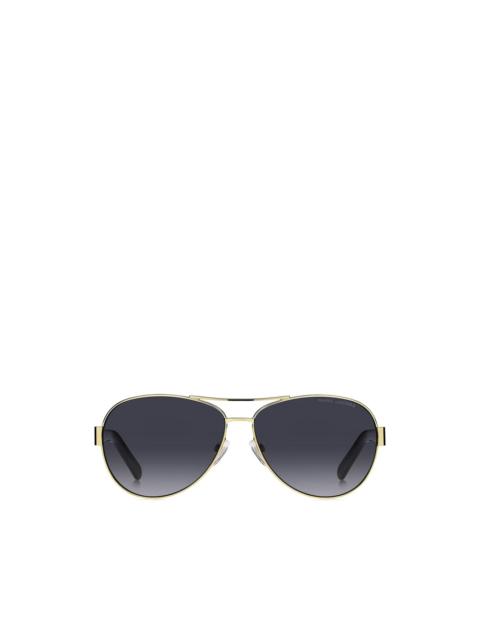 pilot-frame sunglasses