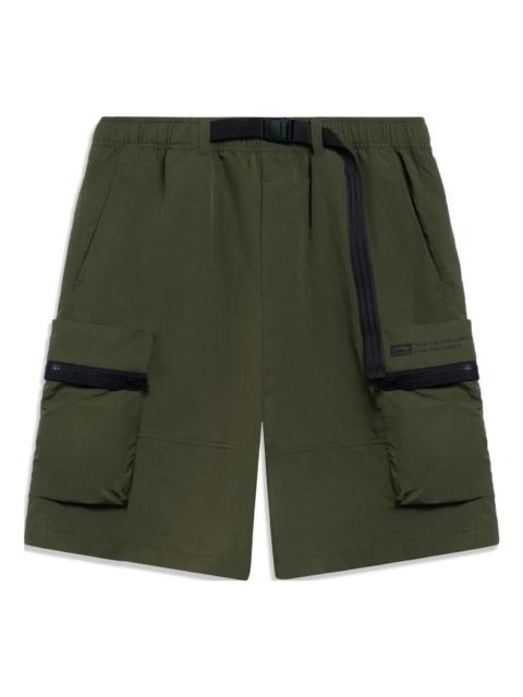 Li-Ning Graphic Cargo Shorts 'Olive Green' AKST643-3