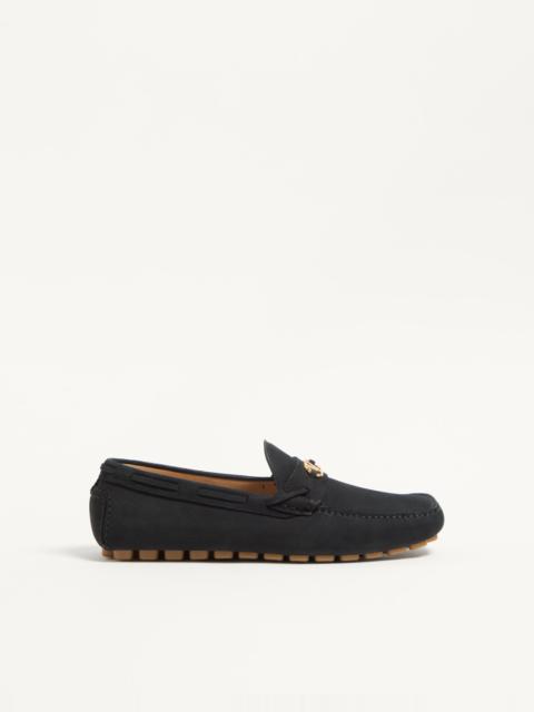 DRIVER FASTAWAY LOAFER IN DEERSKIN SUEDE