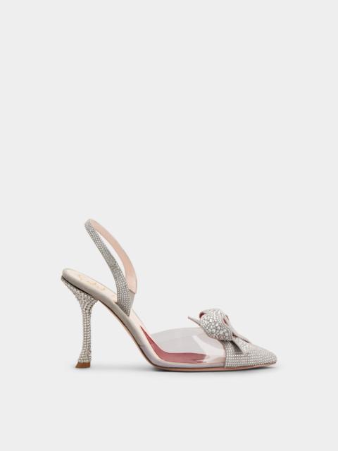 I Love Vivier Bow Strass Pumps in PVC