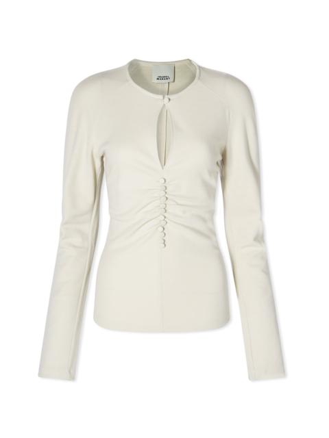 Isabel Marant Dorine Long Sleeve Top
