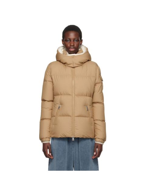 Tan Fourmines Short Down Jacket
