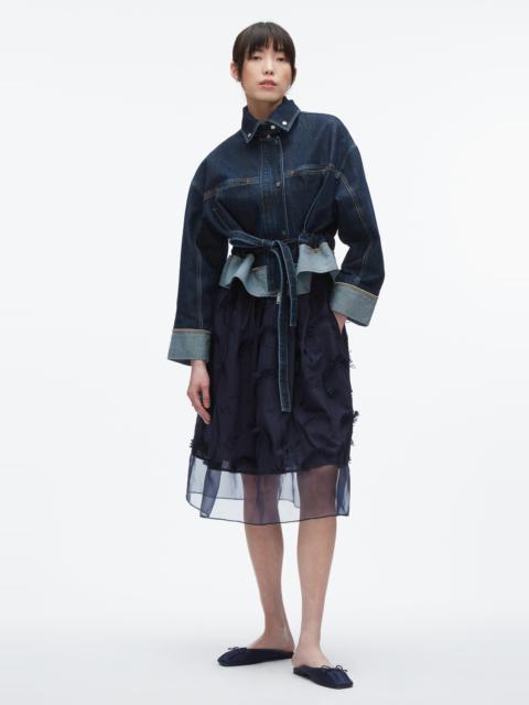 Fil Coupé Midi Skirt