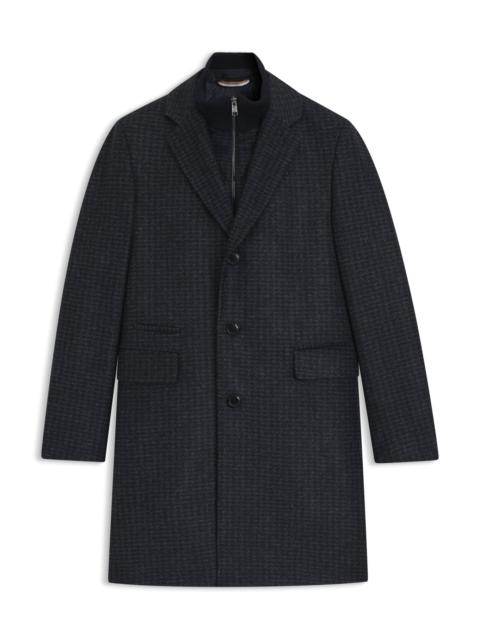 SLIM-FIT COAT WITH DETACHABLE INNER