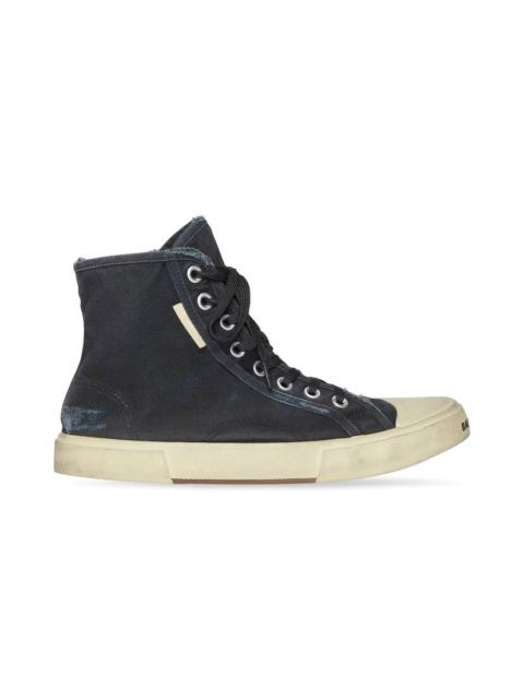 Women's Paris High Top Sneaker in Black
