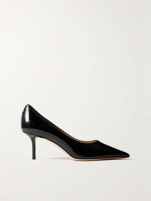 Love 65 patent-leather pumps