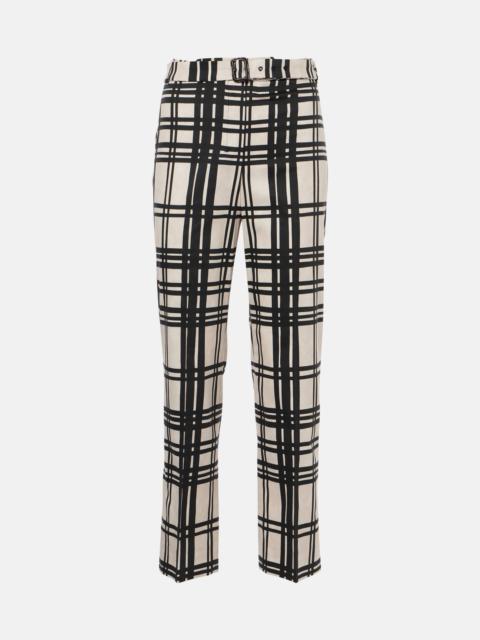 Mia cotton-blend pants