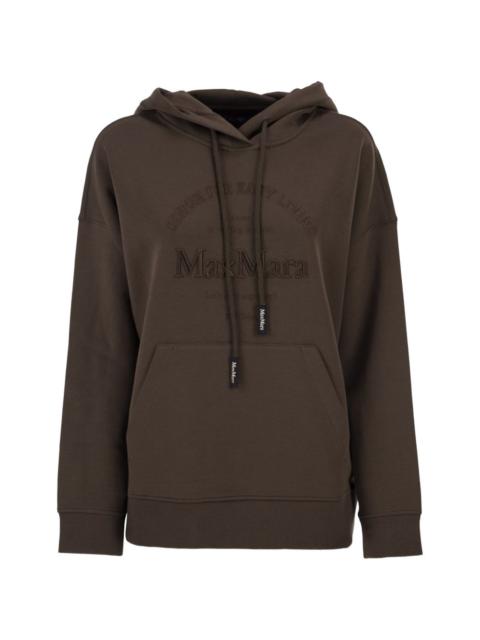 Mandrea embroidered-logo sweatshirt