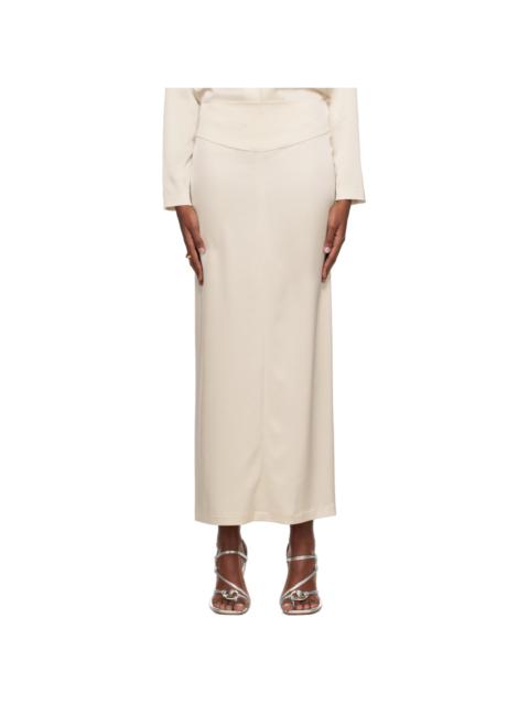 SSENSE Work Capsule – Off-White Staple Maxi Skirt