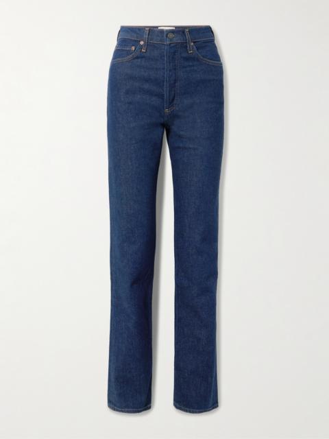 '90s Pinch Waist Long High-rise Straight-leg Jeans