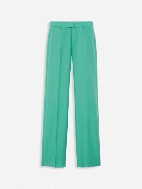 STRAIGHT-LEG PANTS WITH BELT