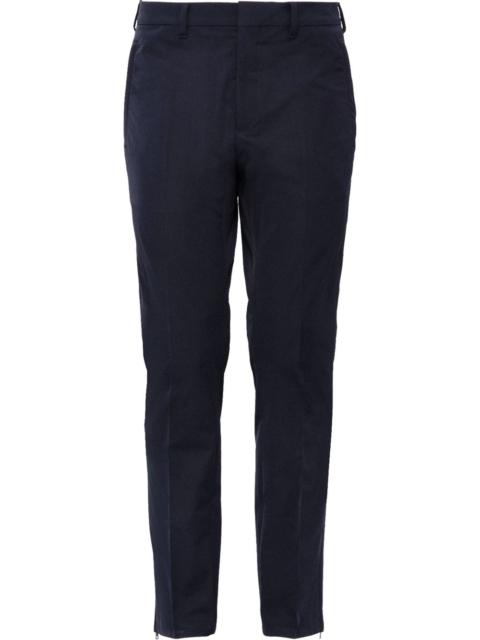 slim-fit trousers
