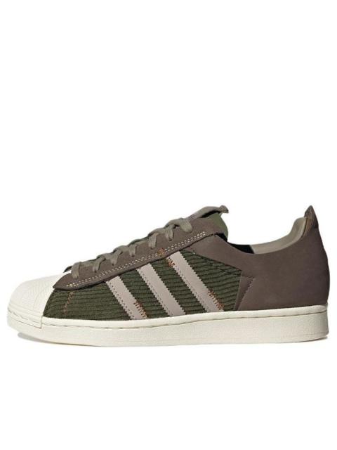 adidas Superstar Shoes Canvas 'Black Gum' GY0010