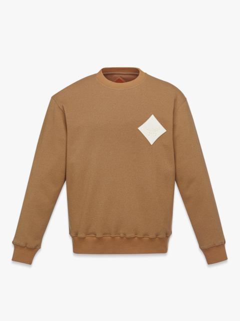 Logo Patch Bouclé Sweatshirt